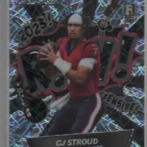 2023 CJ Stroud Wild Card Comix Quarterback Card - RARE!